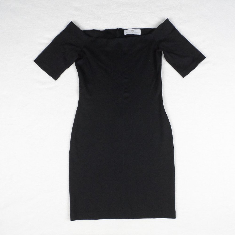 Amanda Uprichard Dress Off-the-shoulder Black Shor